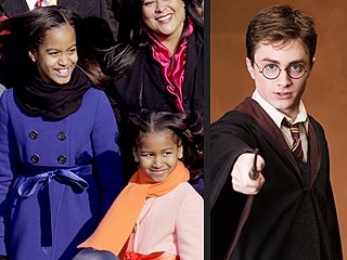 Daniel Radcliffe Invites Obama Girls to Hogwarts