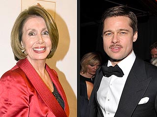 Brad Pitt to Meet with Nancy Pelosi