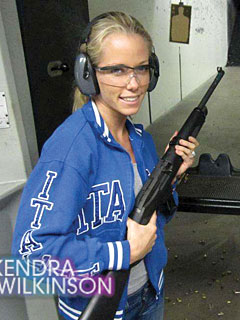 PHOTO: Kendra Wilkinson Preparing for a 'Shotgun' Wedding?