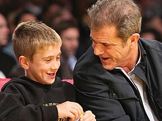 mel gibson children photo