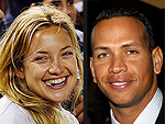 A-Rod Plants a Smooch On Kate Hudson at the AMAs | Kate Hudson