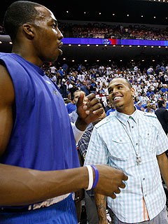 Rihanna and Chris Brown Go to NBA Game – But Not Together| Music News, Chris Brown, Rihanna