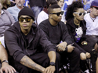 Chris Brown Steps Out with Rihanna Look-Alike