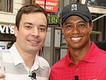 Tiger Tees Off Against Jimmy! | Jimmy Fallon, Tiger Woods