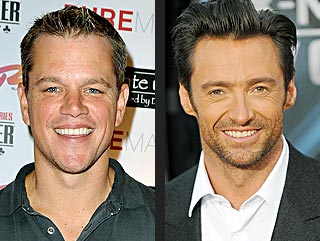 Matt Damon Wants Hugh Jackman to Repeat as Sexiest Man Alive | Hugh Jackman, Matt Damon