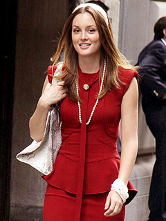 SPOTTED: Gossip Girl Goes to School