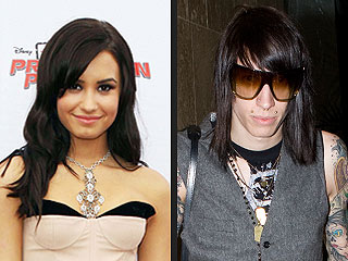 Demi Lovato and Trace Cyrus Split