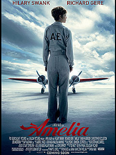 FIRST LOOK: Poster for Hilary Swank's Amelia | Hilary Swank