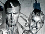 David Beckham Shows Off His Rosy Anniversary Tattoo
