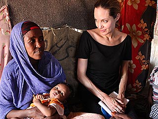 PHOTOS: Angelina Jolie Reaches Out to African Refugees | Angelina Jolie