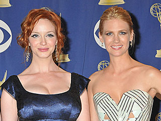 January Jones Hopes Christina Hendricks Doesn't Lose Her Curves | Christina Hendricks, January Jones
