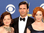 Mad Men and 30 Rock Named TV's Top Shows | Christina Hendricks, Elisabeth Moss, January Jones, Jon Hamm