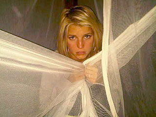 Jessica Simpson Roughs It in Africa