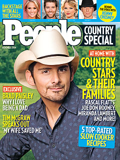 Brad Paisley Jokes He Owes His Dad Money