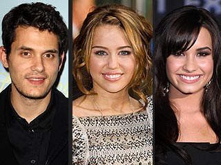 John Mayer: 'Tween Counselor for Miley, Demi | Demi Lovato, John Mayer, Miley Cyrus