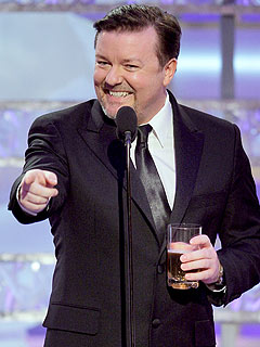 Ricky Gervais to Host the Golden Globes