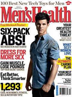 Taylor Lautner 'Six-Packs' It on for New Moon