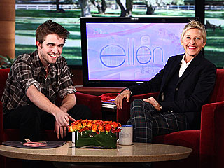 Robert Pattinson Ellen Degeneres on Robert Pattinson  A Fan Took Her Clothes Off For Me   Ellen Degeneres