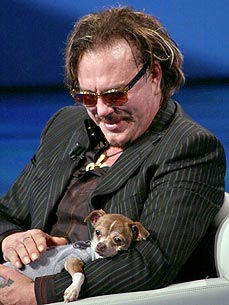 Sad News: Mickey Rourke's Beloved Dog Loki Dies! Leave Your Condolences For Him Here