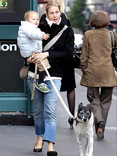 Kelly Rutherford Says Her Dog Oliver is "A Joy"