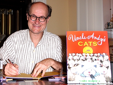 Andy Warhol's Nephew Paints Sweet Picture of the Artist's Feline Friends