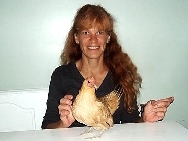 Meet a Member: Boots the Rescued Chicken Becomes Beloved Family Pet
