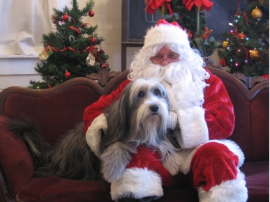Ho, Ho, Ho! Show Us Your Holiday Pets Posing with Santa