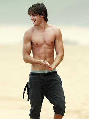 He's not a school boy anymore! Who is the owner of this well-defined chest? | Zac Efron