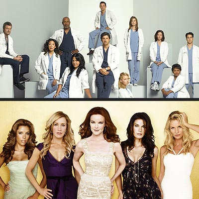 On which show was a main character shot?