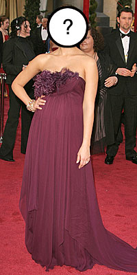 This mom-to-be was chic even with a baby bump. Who is she?