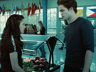 What does Robert call his character Edward in the DVD commentary of Twilight? | Kristen Stewart, Robert Pattinson