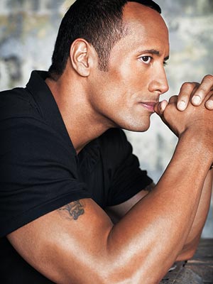 dwayne johnson kiss