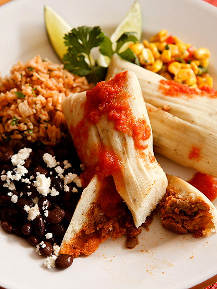 Mario Lopez's Chili Pork Tamales photo | Mario Lopez