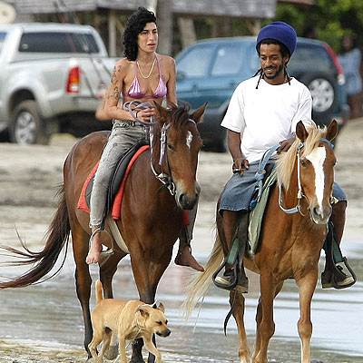 HORSEBACK RIDING photo | Amy Winehouse