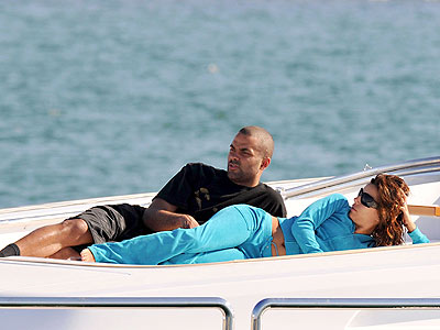 YACHTING photo | Eva Longoria, Tony Parker