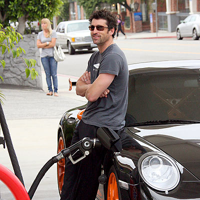 GETTING GAS photo | Patrick Dempsey