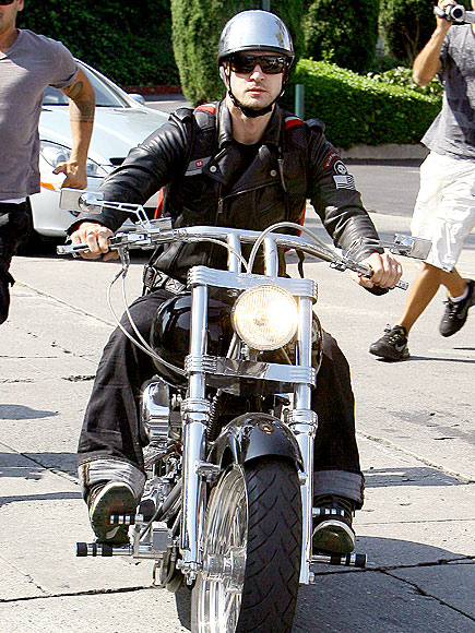 MOTORCYCLING photo | Justin Timberlake