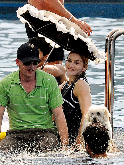 TAKING A DIP photo | Madonna