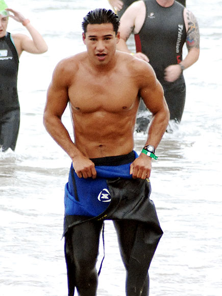 DOING A TRIATHLON photo | Mario Lopez