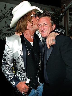 sean penn. MICKEY ROURKE amp; SEAN PENN