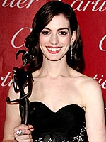 Stars Party in Palm Springs | Anne Hathaway