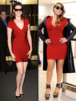 OutrageousFashionFaceoffs | Anne Hathaway, Mariah Carey