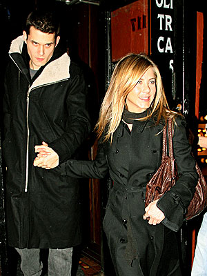 A Late Supper photo | Jennifer Aniston, John Mayer