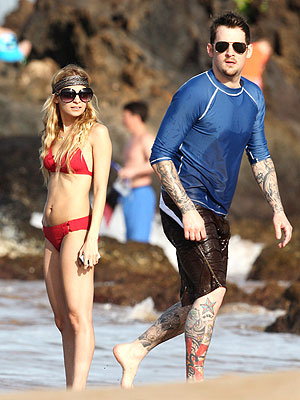 LIFE'S A BEACH photo | Joel Madden, Nicole Richie