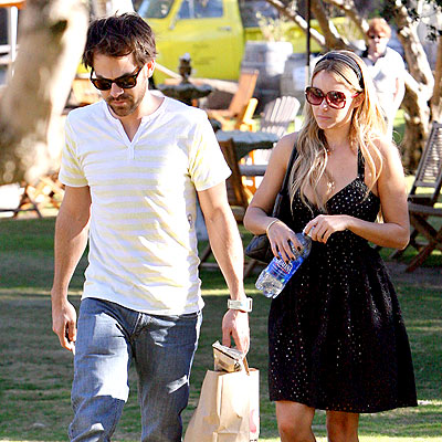 Lauren Conrad and boyfriend Kyle Howard. External Image