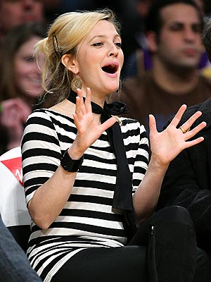 STAR IN STRIPES photo | Drew Barrymore