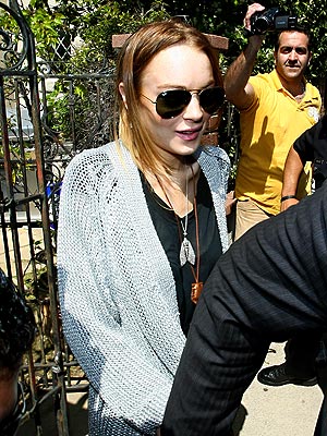 TAKING IT IN STRIDE photo | Lindsay Lohan