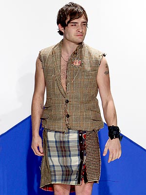 MAD FOR PLAID photo | Ed Westwick