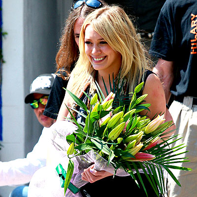 PETAL PUSHER photo | Hilary Duff