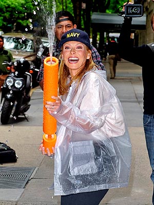 WATER FIGHT photo | Kelly Ripa